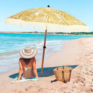 Parasol Plażowy Ogrodowy na Ogród Plaże Regulowany Przenośny PROBEACH 157cm