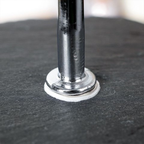 Patera Kamienna na Owoce Ciasto 2-piętrowa Dekoracyjna Solidna ORION 23 cm