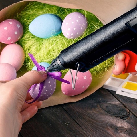 Pistolet do kleju na gorąco + 2 wkłady