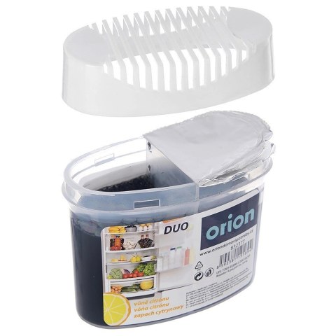 Pochłaniacz Zapachów do Lodówki DUO 120 g ORION Cytrynowy na 6 M-cy