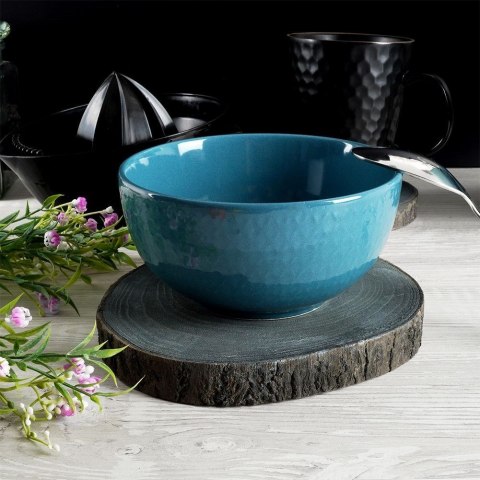 Podkładka Podstawka pod Kubek Kwiaty Świece Plaster Drewna VILDE 4 szt.