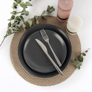 Podkładka na Stół Okrągła Beżowa Złota 38 cm HOME STYLING COLLECTION