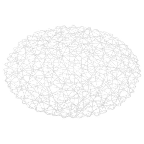 Podkładka na Stół Okrągła Papierowa Biała 35 cm ORION Ozdobna Koronka