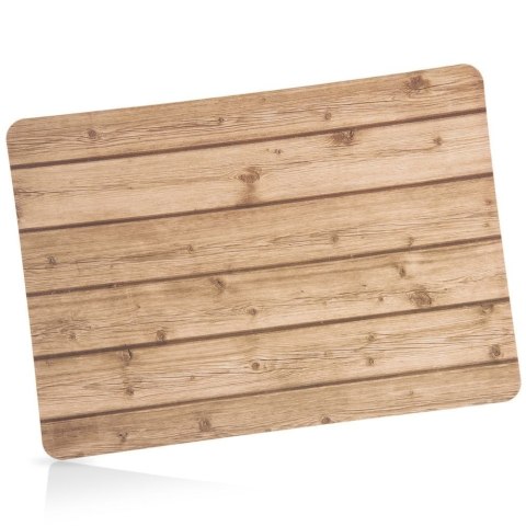 Podkładka na Stół Wzór Deska Jasna 43 x 30 cm ORION Mata PCV