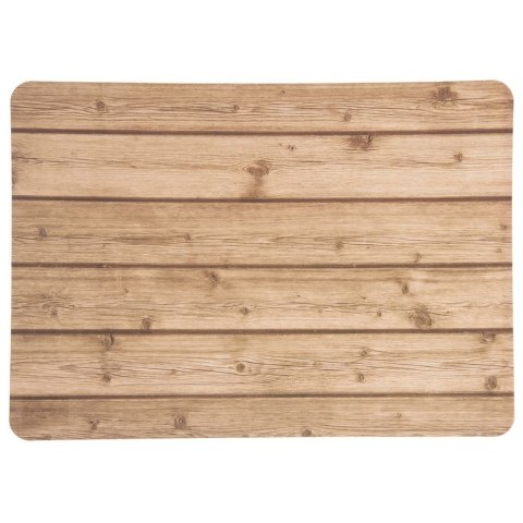 Podkładka na Stół Wzór Deska Jasna 43 x 30 cm ORION Mata PCV