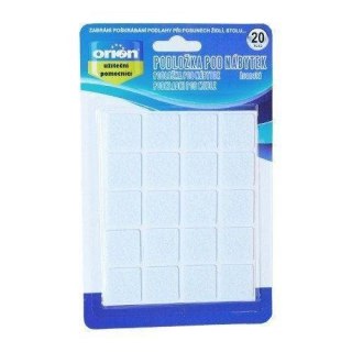 Podkładki Filcowe Samoprzylepne 20 szt. 2,5 x 2,5 cm ORION pod Meble