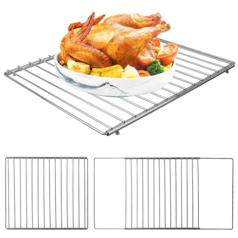 Podstawka Ruszt do Piekarnika Regulowany Metalowy Solidny ORION 35/60x32 cm