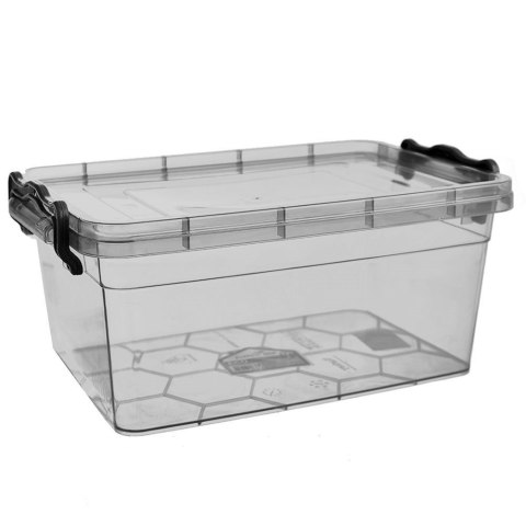 Pojemnik Duży na Żywność z Klipsami 3 L ORION Piętrowany 26 x 17 cm