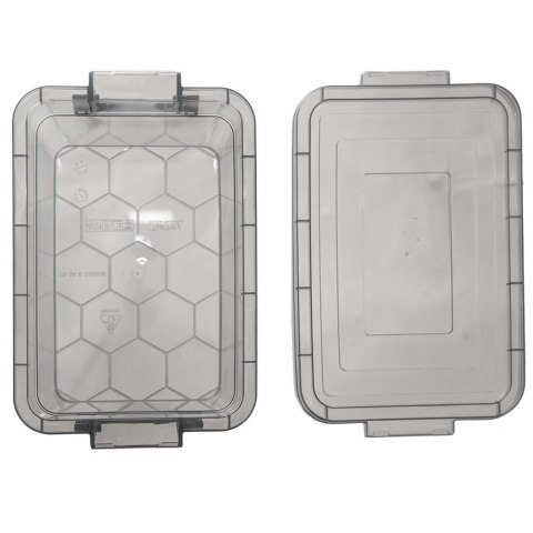 Pojemnik Duży na Żywność z Klipsami 3 L ORION Piętrowany 26 x 17 cm