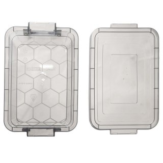 Pojemnik Duży na Żywność z Klipsami 9 L ORION Piętrowany 37 x 24 cm