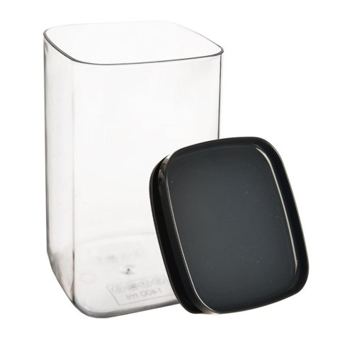 Pojemnik Kwadratowy Sypkie 1,4 L ORION Szczelny Piętrowany 17 x 10,5 cm