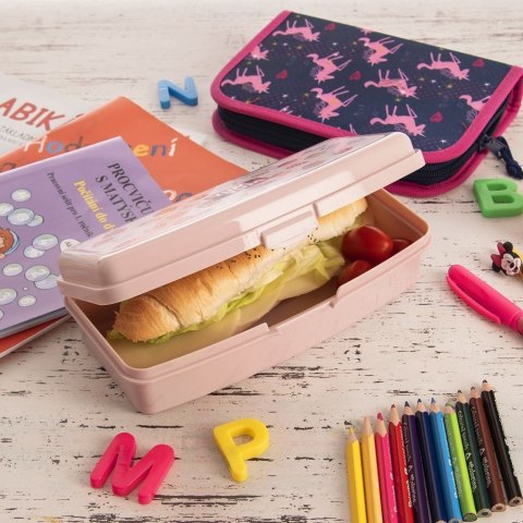 Pojemnik Lunchbox Śniadaniowy 500 ml ORION Zamykany 21 x 9 cm