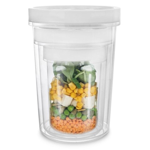 Pojemnik Lunchbox na Zupę Zakręcany Szczelny 500 ml HOBBY LIFE 12 x 9 cm