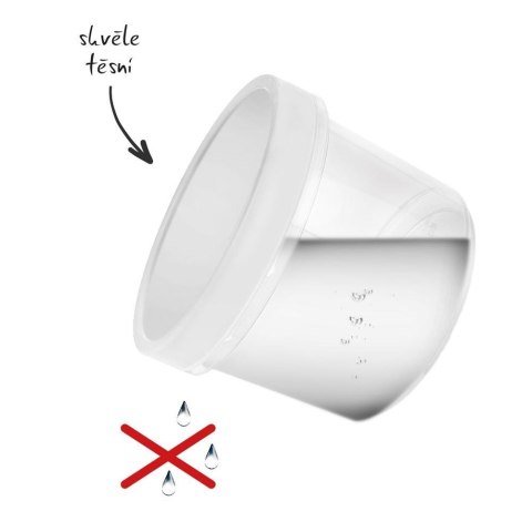 Pojemnik Lunchbox na Zupę Zakręcany Szczelny 500 ml HOBBY LIFE 12 x 9 cm