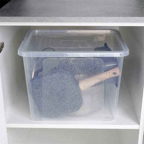 Pojemnik do Przechowywania Uniwersalny Plastikowy z Pokrywką VILDE 30 l