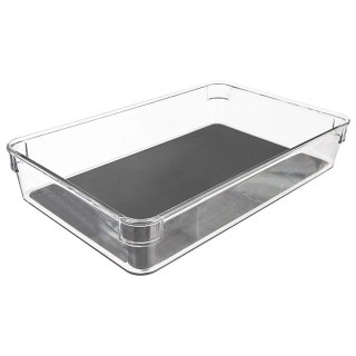Pojemnik Organizer Szuflady GREY 24 x 16 x 4,5 cm ORION Antypoślizgowy