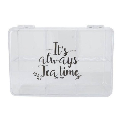 Pojemnik na Herbatę z Przedziałkami 21,5 x 15 x 8,5 cm EXCELLENT HOUSEWARE