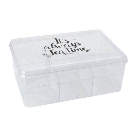 Pojemnik na Herbatę z Przedziałkami 21,5 x 15 x 8,5 cm EXCELLENT HOUSEWARE