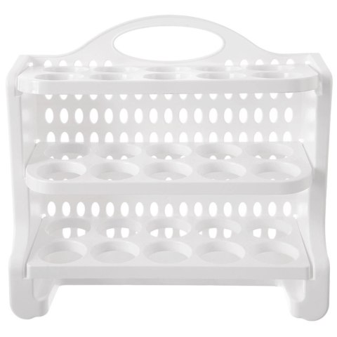 Pojemnik na Jajka Organizer Trzypoziomowy 30 szt. ORION 28 x 10 x 22,5 cm