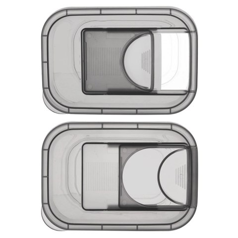 Pojemnik na Kapsułki Karmę Sypkie 3,2 L ORION z Dozownikiem 27,5 x 16,5 cm