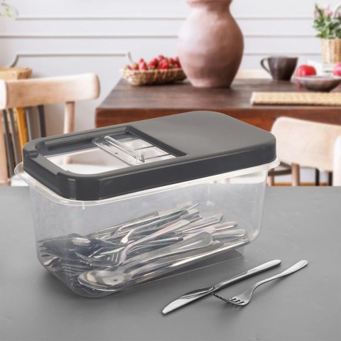 Pojemnik na Karmę Proszek 7,5 L ORION Przesuwne Zamknięcie 35 x 19,5 cm