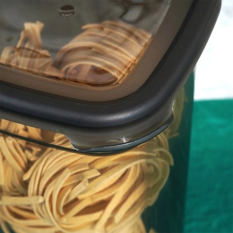 Pojemnik na Makaron Płatki Żywność z Pokrywką Kuchenny Solidny VILDE 1,85l