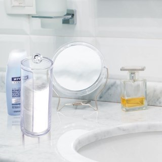 Pojemnik na Płatki Kosmetyczne z Podajnikiem 7,5 x 20 cm ORION Pionowy