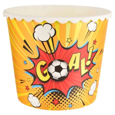Pojemnik na Popcorn Chipsy Piłkarski 2,3 L ORION Goal 17 x 14 cm