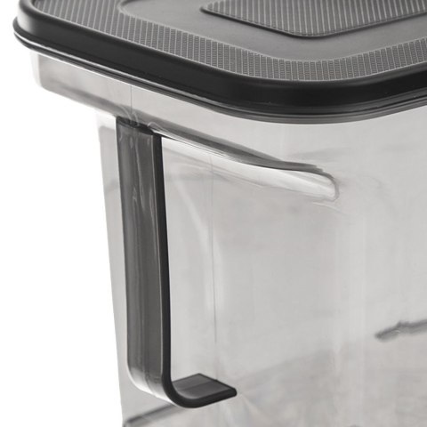 Pojemnik na Produkty Sypkie GREY 2,75 L ORION Uchwyt 19 x 13 x 15,5 cm