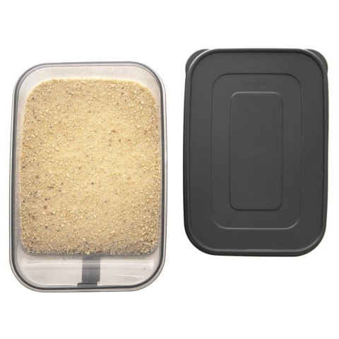 Pojemnik na Produkty Sypkie GREY 3,25 L ORION Uchwyt 23 x 15,5 x 15,5 cm