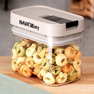 Pojemnik na Produkty Sypkie Hermetyczny 500 ml NAVA 11,5 x 7,5 x 10 cm