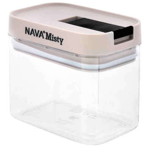 Pojemnik na Produkty Sypkie Hermetyczny 500 ml NAVA 11,5 x 7,5 x 10 cm