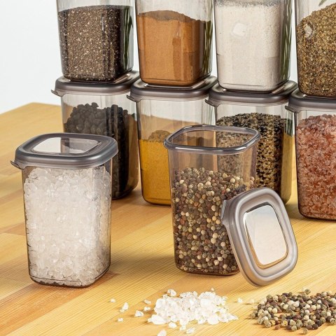Pojemnik na Sypkie Piętrowany 450 ml ORION Szczelny Uniwersalny 12 x 8 cm
