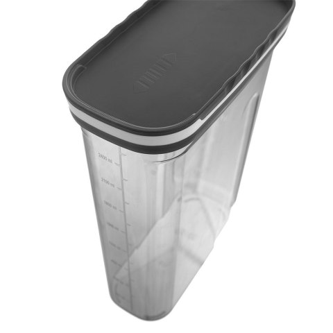 Pojemnik na Sypkie z Miarką Dozownik 2,7 L ORION Piętrowany 26 x 19,5 cm