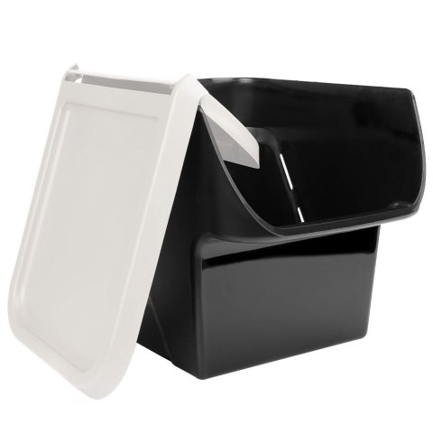 Pojemnik na Warzywa Piętrowany 13 L VILDE z Klapą Zmywarka 34 x 27,5 cm