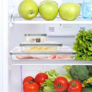 Pojemnik na Wędliny Sery 400 ml ORION Szczelny Mrożenie 21,5 x 10,5 cm