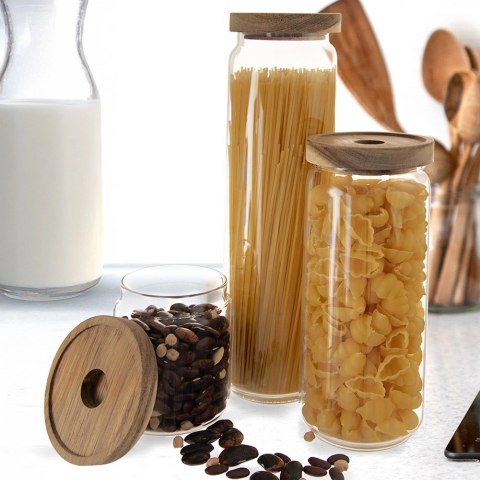 Pojemnik Szklany Sypkie Produkty 1,6 L ORION z Uszczelką 23,5 x 10 cm