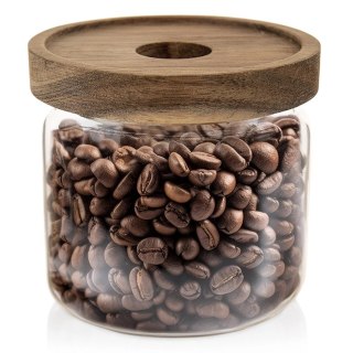 Pojemnik Szklany Sypkie Produkty 500 ml ORION z Uszczelką 10 x 9 cm