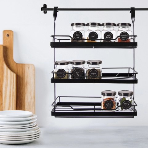 Pojemnik Szklany na Przyprawy 170 ml ORION z Metalową Nakrętką 9,5 x 5,5 cm