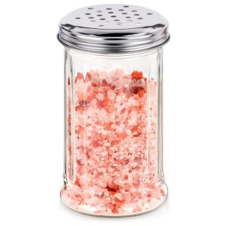 Pojemnik Szklany na Przyprawy Sitko 350 ml VILDE z Otworami 13,5 x 7,5 cm