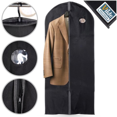 Pokrowiec Ochronny na Ubrania Długie Sukienka Płaszcz VILDE 60 x 135 cm