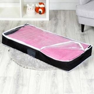 Pokrowiec na Pościel Duży Zamek Uchwyt 67 L VILDE Pod Łóżko 100 x 45 cm