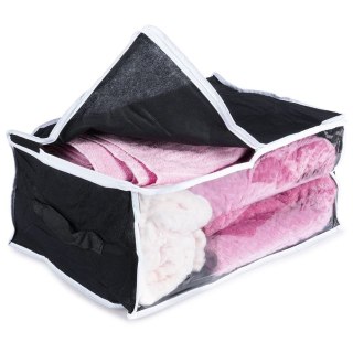 Pokrowiec na Pościel Ubrania Włóknina Okienko SG Przewiewny 45 x 30 x 20 cm