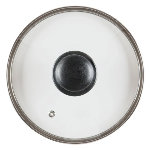 Pokrywka Szklana Żaroodporna Odpowietrznik 18 cm VILDE Zmywarka