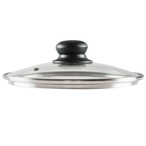 Pokrywka Szklana Żaroodporna Odpowietrznik 20 cm VILDE Zmywarka