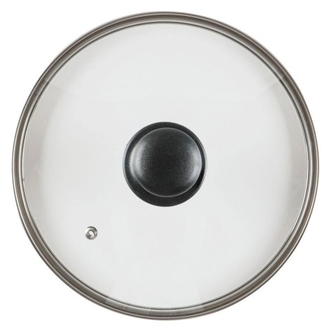 Pokrywka Szklana Żaroodporna Odpowietrznik 22 cm VILDE Zmywarka