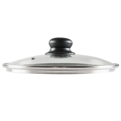 Pokrywka Szklana Żaroodporna Odpowietrznik 22 cm VILDE Zmywarka