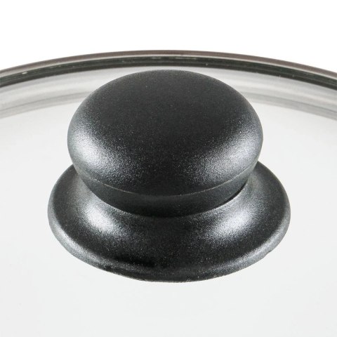 Pokrywka Szklana Żaroodporna Odpowietrznik 22 cm VILDE Zmywarka