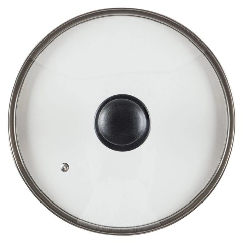 Pokrywka Szklana Żaroodporna Odpowietrznik 24 cm VILDE Zmywarka