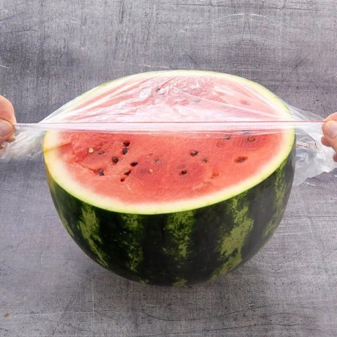 Pokrywki uniwersalne do żywności z gumką elastyczne 20 / 26 cm 30 szt.